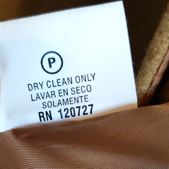 Harvé Bernard Wool Carmel Tan Trench Coat Button Down Slits On Sides Woman 14 - Picture 15 of 15